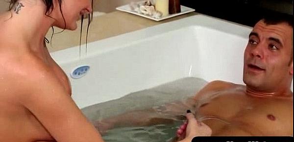  Sexy Wet Blowjobs and Handjobs from Nuru Massage 22